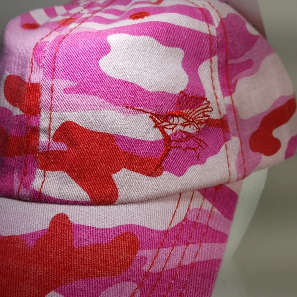 Guy Harvey Women's Pink Camouflage Adjustable Stra